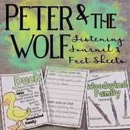 Peter & the Wolf Listening Journal Digital Resources Thumbnail